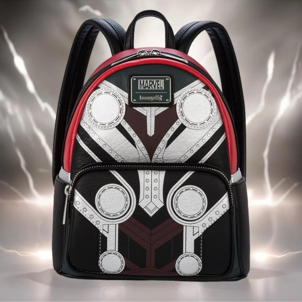 NWT Marvel Thor Love And Thunder Lady Thor Jane Foster Loungefly Backpack